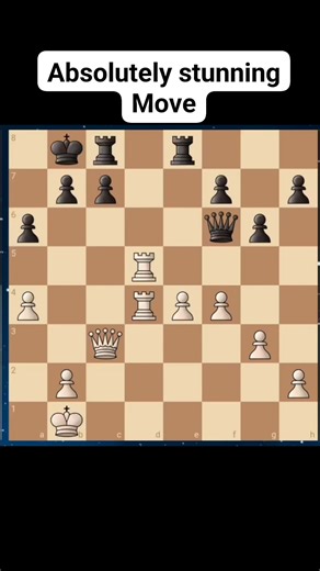 Absolutely Stunning Rook Sacrifice 😱🔥 | Can You Find The Winning Move? ♟️ Witness one of the most unbelievable rook sacrifices ever played! 💥 A single move that changed the entire game — pure chess brilliance and calculation at its finest. Can you find the winning continuation before the grandmaster does? 🤔♟️ 👉 Watch till the end and comment your move! #Chess #RookSacrifice #BrilliantMove #Checkmate #ChessPuzzle #ChessTactics #ChessGame #MindBlown #GeniusMove #ChessLovers #ChessMaster #Ches