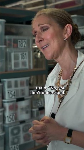 The shoe doesn’t walk Celine… Celine walks the shoe. I Am: Celine Dion