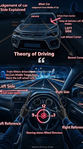 Master Road Positioning Like a Pro 🚗 | The Secret 3-Feet Rule Every Driver Must Know!