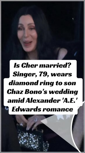 Cher Stuns at Son Chaz Bono's Wedding with Stunning Jewelry