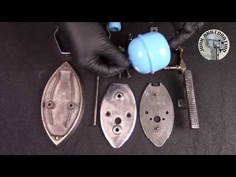 Coleman Model "4a" Gasoline Iron Restoration.