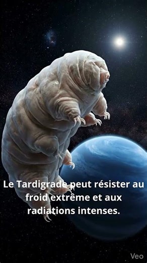 L’Animal qui Survit dans l’Espace – Tardigrade