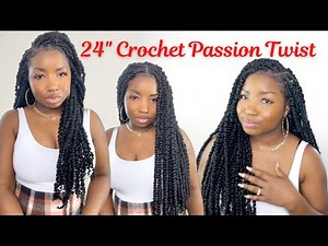 CROCHET PASSION TWIST HAIR TUTORIAL | Beginner Friendly