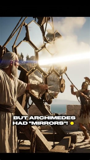 The 2000-Year-Old "DEATH RAY" ☀️⚡ #history #documentary #gameofthrones #war #movie #weirdhistory