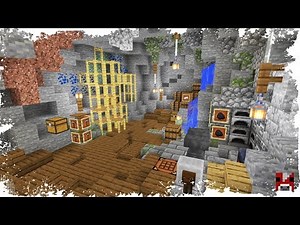 Let's Build a 1.14 MINING OUTPOST! - Minecraft Timelapse