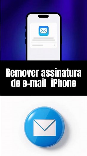 Adeus "Enviado do meu iPhone"! 📱🚫 Como Tirar ou Mudar sua Assinatura de Email agora!