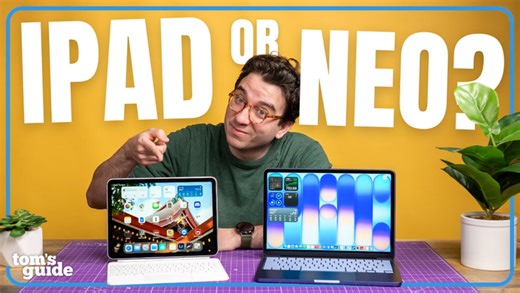 Watch: iPad Vs Neo: Which Is Best For Students, Video Editors, Gaming and More! | Tom's Guide