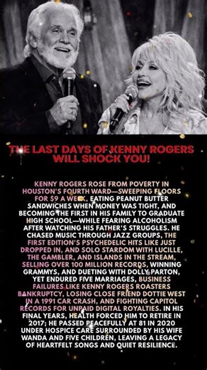 The Last Days of Kenny Rogers Will Shock You!