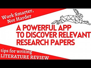 Research Rabbit Tool | Find Relevant Research Papers, Quickly & Efficiently | Literature Review Tips