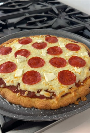 Receta de Pizza Keto con Masa de Almendras