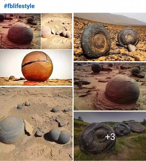 Una de las maravillas naturales del mundo, conocida como #Kawakeb. Se encuentra en el valle Wan Tikofi del desierto libio cerca de la ciudad montañosa de #Ghat en el suroeste de #Libia. Sus formaciones rocosas, llamadas trovants, se asemejan a planetas en el sistema solar y literalmente han encendido la imaginación durante siglos. Estas formaciones geológicas con orígenes misteriosos son radicalmente diferentes de otras rocas de la Tierra. gradualmente crecen, se mueven y se reproducen como orga