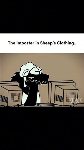The imposter💀 #shorts #anime #fypシ゚viral #wolf #sheep #motivation #shortsfeed #edit #story