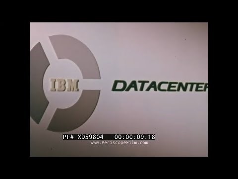 IBM 7070 MAINFRAME COMPUTER SYSTEM 1960 PROMO FILM (SILENT) TRANSISTORIZED COMPUTING XD59804