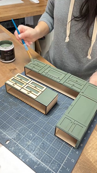 Creative DIY Kitchen Cabinets for Your Dollhouse