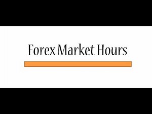 Forex Market Hours