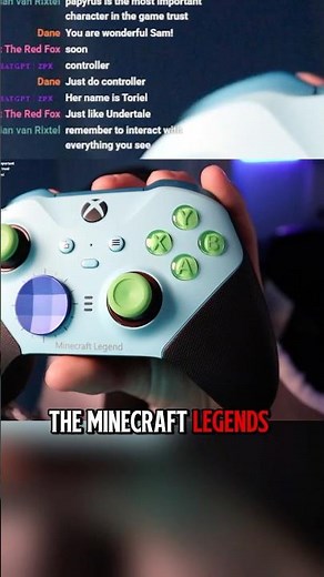 Custom Minecraft Legends Xbox Controller