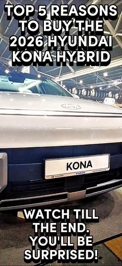 TOP 5 REASONS TO BUY THE 2026 HYUNDAI KONA HYBRID // WHEN FUTURISTIC DESIGN MEETS PRACTICALITY!!