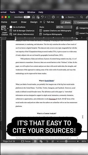 Cite your references in Ms word using Endnote...