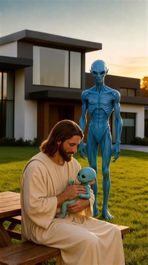 Alien Tries to Harm Jesus #ai | Empathy Express