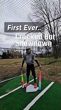 CRACKED Bat Showdown – Hype Fire vs DUB (Hot Exit Velo Test) #baseball #athlete #baseballszn