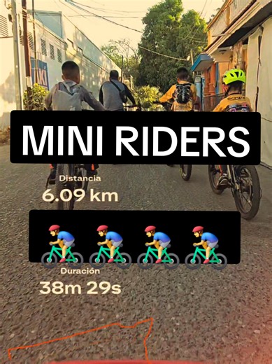 MINI RIDERS Motiva a tus hijos a practicar deportes. Nos estamos iniciandi en el MTB. Siguenos ➡️ #MTBKids #MTBFamily #MiniRiders #CiclismoDeMontaña #PadresE hijos.