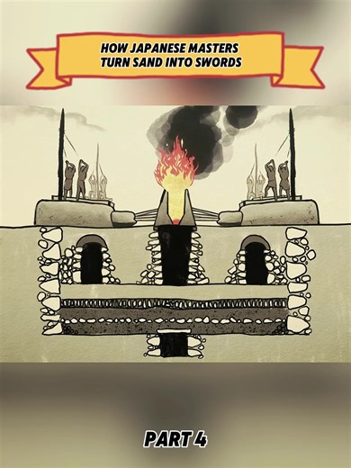 How Japanese Masters Turn Sand Into Swords - 4 #foryoupage | japan technology