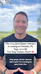 💥 Big Announcement!! 💥 The 2024 Jared James Advance is coming to Orlando, FL Sept 19-20th at a time when it is more needed than ever! This is the LOWEST you will see ticket prices so don't wait to get them for yourself and your colleagues and then come meet me and let's get you prepared for this next era of real estate. Just go to www.jaredjamestoday.com/advance And this isn't just any Jared James Advance... it's our 10 year celebration! So you know what that means? 🎉 Make sure to join us Fri