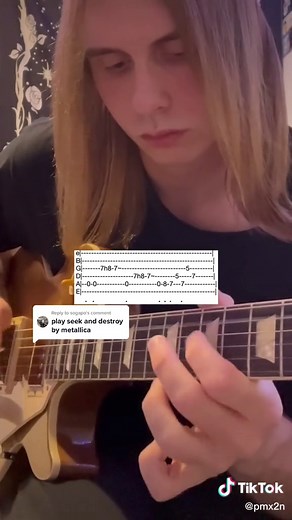 Metallica Seek and Destroy Guitar Lesson