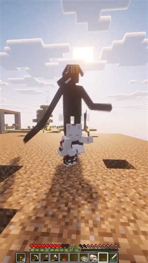 One block con mods de terror 💀 #minecraft #shorts
