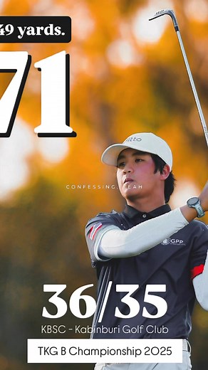⛳️🏌️‍♂️❤️🏆🎉 #Kbsc #golf #focuscalm #flowcode #upnext #2028 #2029 #foresightsports | Ratthawit Buddho