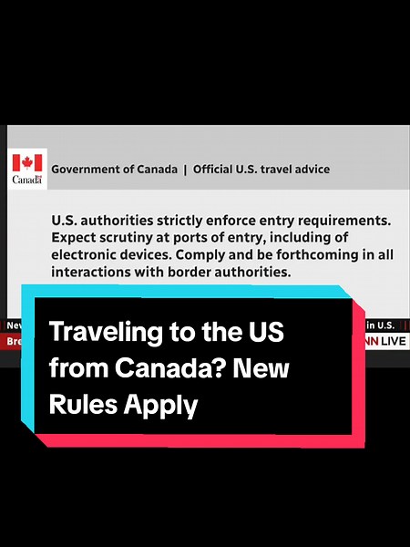 New US Travel Rules for Canadian Nationals Explained