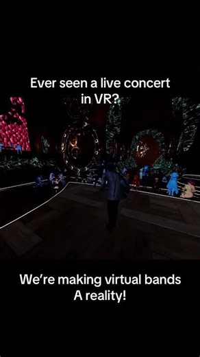 See an interactive concert in VR! Is this the future of live performance? #vrchat #vrchatcommunity