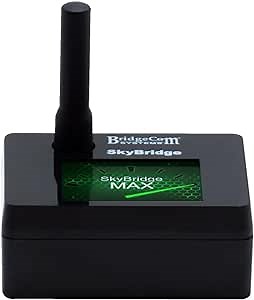 BridgeCom SkyBridge MAX MMDVM Hotspot - Dual Band - WiFi and Ethernet - DMR, YSF, D-Star, NXDN, P25, M17, POCSAG - 2.4" Color Screen - Raspberry Pi 4B