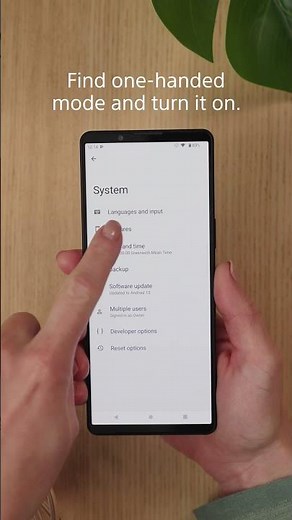 [Xperia Tips Week] One-handed mode on #Xperia1V is SUPER useful