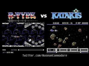 R-Type vs Katakis Commodore 64 Game Battle!