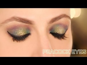 Peacock Eyes/ how to do eye make up
