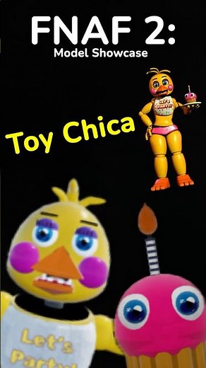 FNAF 2 Showcase: Toy Chica - #Roblox #FNAF #Model