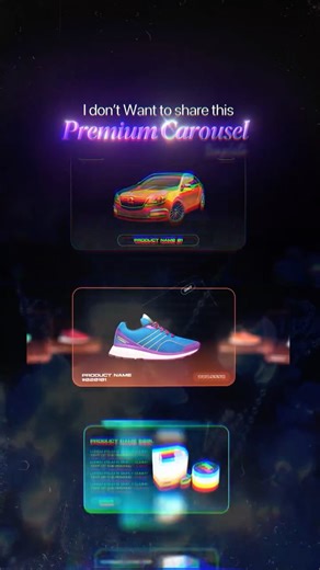 Graphic Stuzo | Motion Graphics on Instagram: "Premium carousel template for after effects Comment anYthing to get this in your DM #videoeditor #aftereffects #motiongraphic #templates"