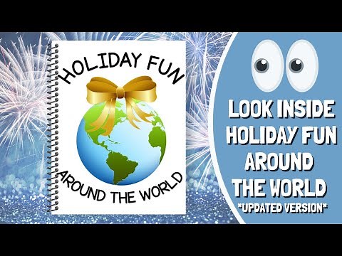 Look Inside: Holiday Fun Around the World (Updated Version) | Celebrations Around the World