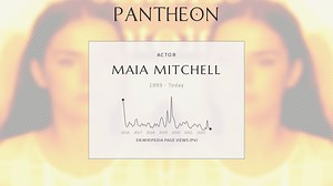 Maia Mitchell Biography | Pantheon