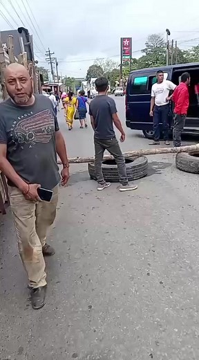 Manifestación Bloquea Morales Izabal, Guatemala