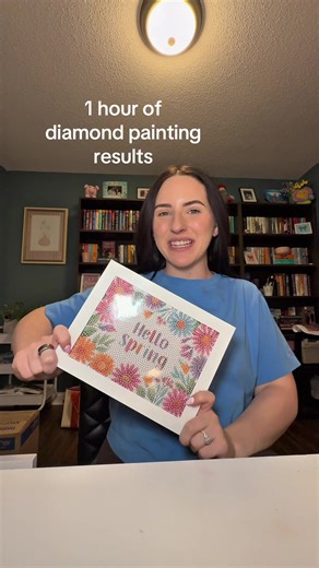 Cute Spring Diamond Painting Results | Diamond Art