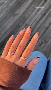 Sarah Haidar on Instagram: "softer take on animal print for the coming szn 🤎🍂🍂 #essiepartner using @essie shades frm the new Boho Rodeo collection; save a cowboy, sepia retreat, fringes & saddle, charm to stable, barn boheme, + blanc 🫶"