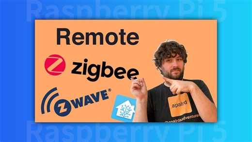 树莓派如何远程配置 Home Assistant 的无线网关？