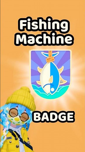 🩷Heartopia | Fishing Machine Badge✨ #heartopia #heartopiaofficiallaunch #teahly