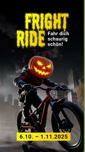 #Radwelt #Berlin #Halloween 2025 - 🎃 #FrightRide #Fahrrad-Deals bis zu -50%! #RadweltBerlin