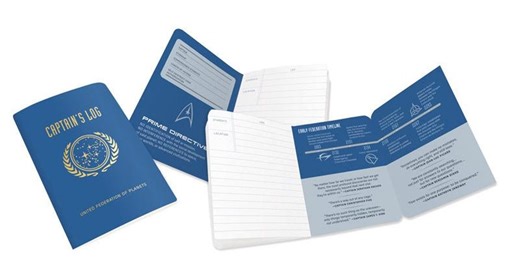 Star Trek Captain's Log Notebook - Etsy Australia