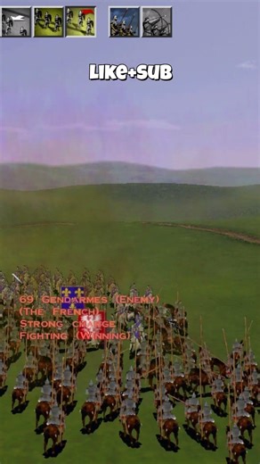 Polish Cavalry vs France Medieval: Total War