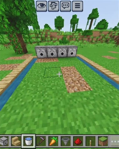 Minecraft build automatic carrot farm