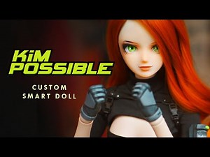 We made a semi-real KIM POSSIBLE! • Smart Doll OOAK Custom Doll